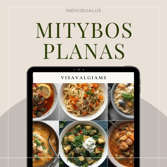 Mitybos planas VISAVALGIAMS