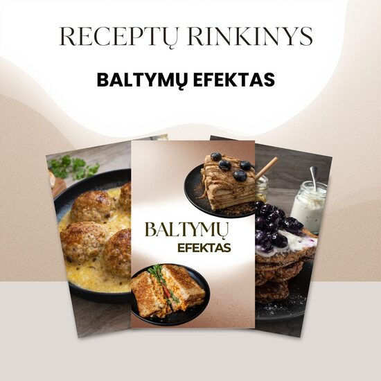 Baltymų efektas. Receptų knyga PDF formatu
